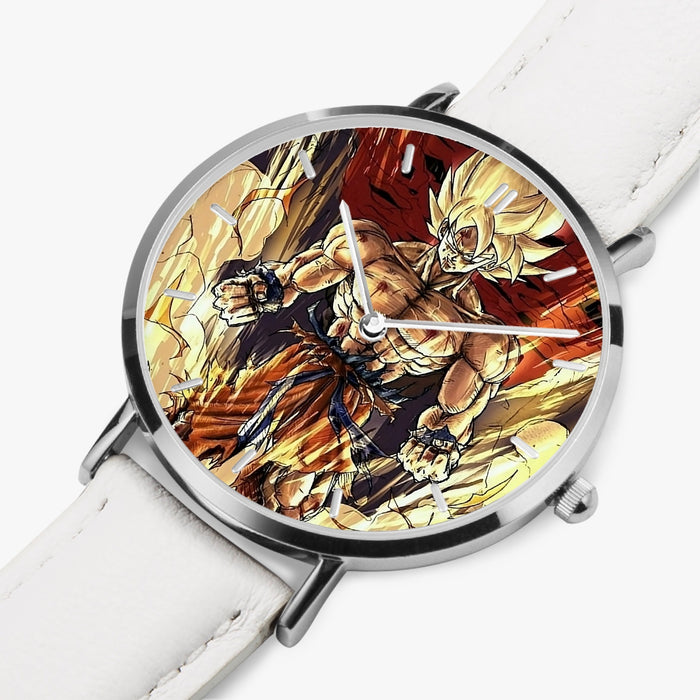 DBZ-Store Awesome Powerful Goku Super Saiyan 2 Transformation SSJ2 Watch