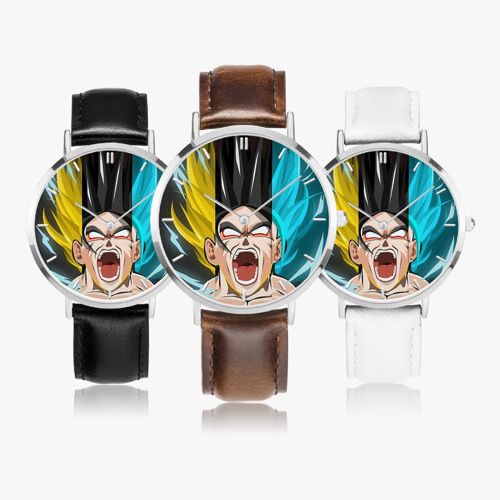 DBZ-Store Stylish Goku Super Saiyan Triple Blue God SSGSS Watch