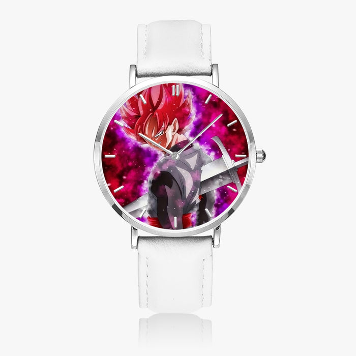 DBZ-Store Awesome Super Black Goku Rose Impaled Trunks Sword Watch