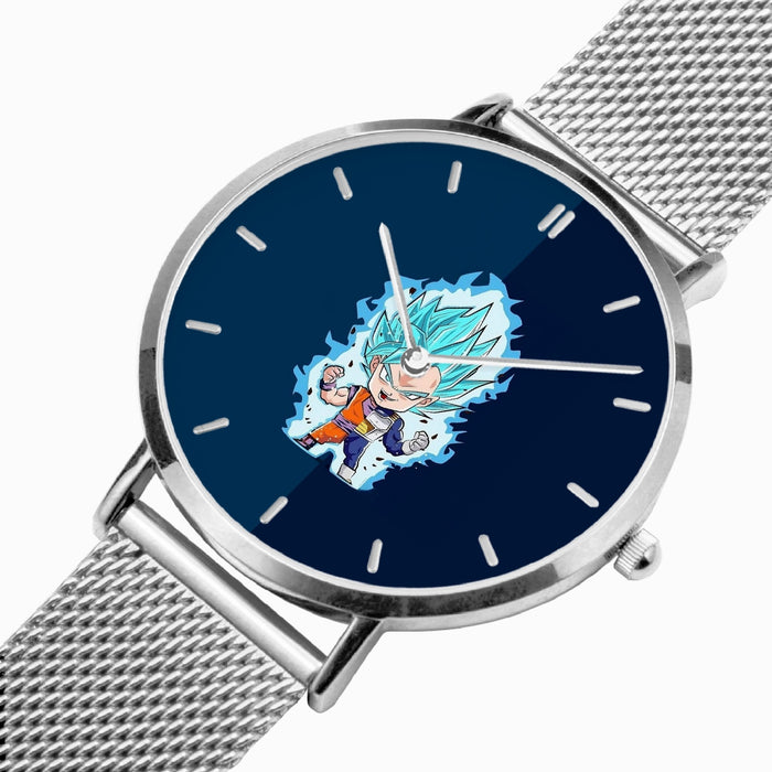 DBZ-Store Cute Goku Vegeta Chibi SSGSS God Blue Watch