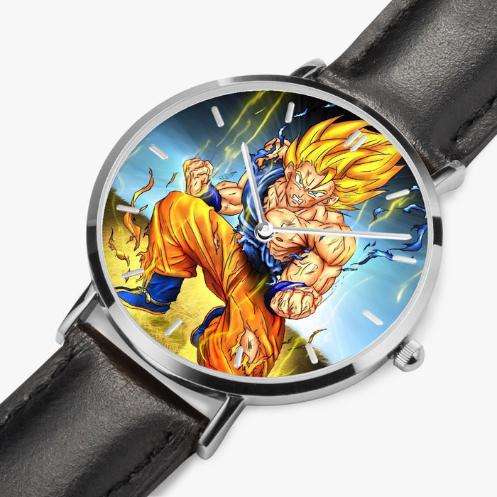 DBZ-Store Vibrant Goku Super Saiyan Thunder Power Damage Watch