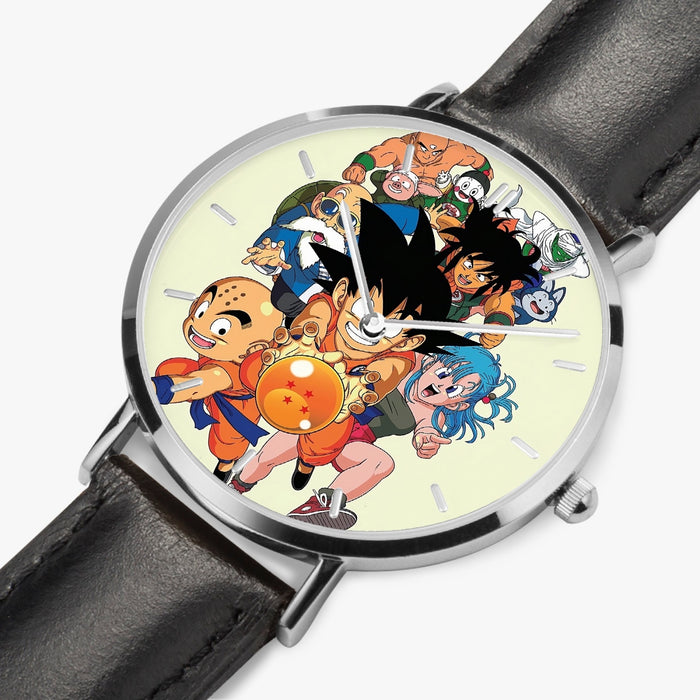 DBZ-Store Funny Kid Goku Master Roshi Bulma Krillin Chasing Dragon Ball Watch