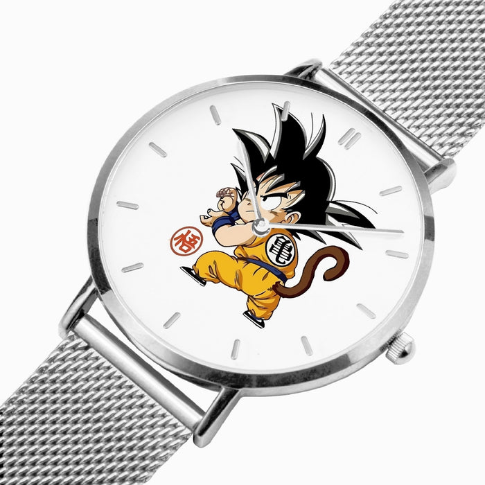 DBZ-Store Cute Cool Kid Goku in Yellow Clothing Watch