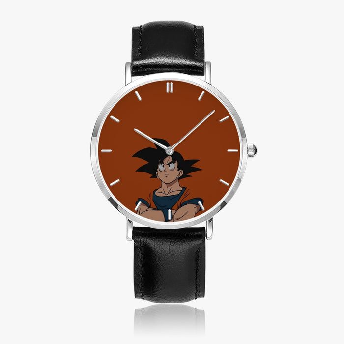 DBZ-Store Awesome Goku Orange Minimalistic Background Watch