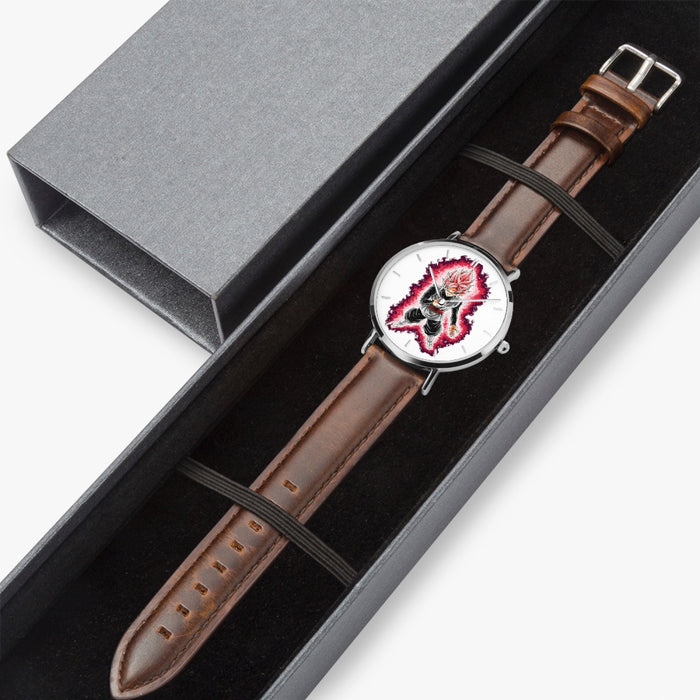 DBZ-Store Dope Super Black Goku Rose Super Saiyan 2 Grin Watch