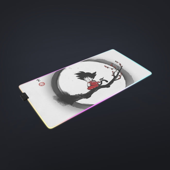 Young Goku Tee cool  LED  Mouse Pad