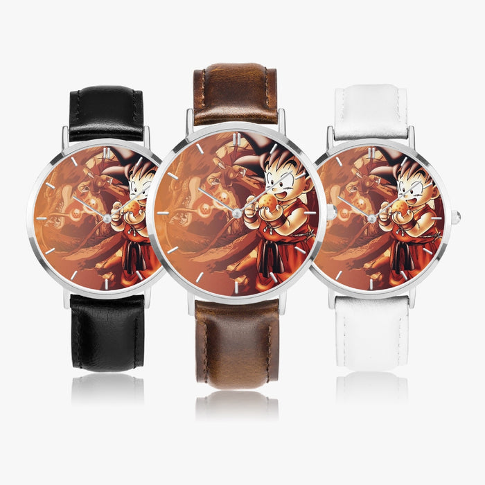 DBZ-Store Cute KId Goku with Dragon Ball Watch