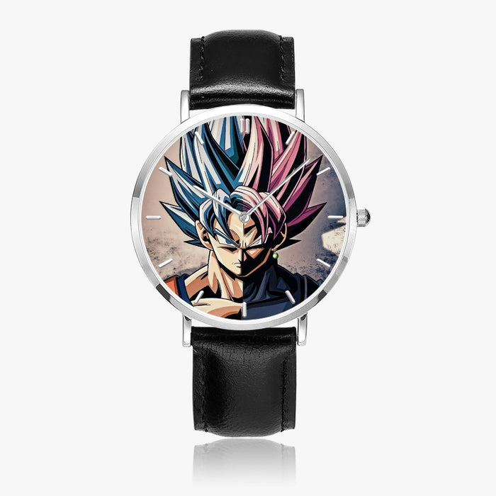 DBZ-Store Awesome Dragon Ball Super SSGSS Blue Rose Watch