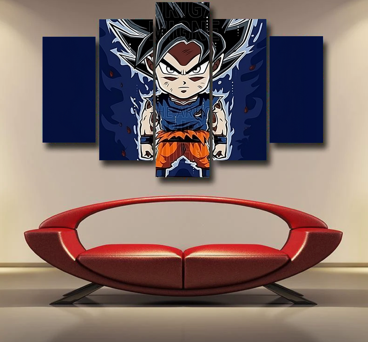 Son Goku Ultra Instinct Epic 5pc Canvas