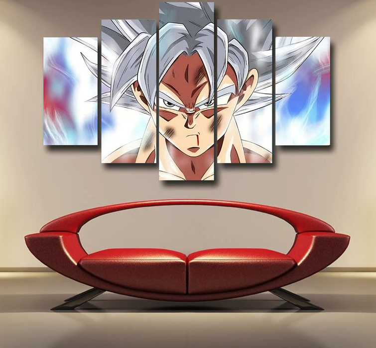 Dragon Ball Super Goku Ultra Instinct Epic 5pc Canvas