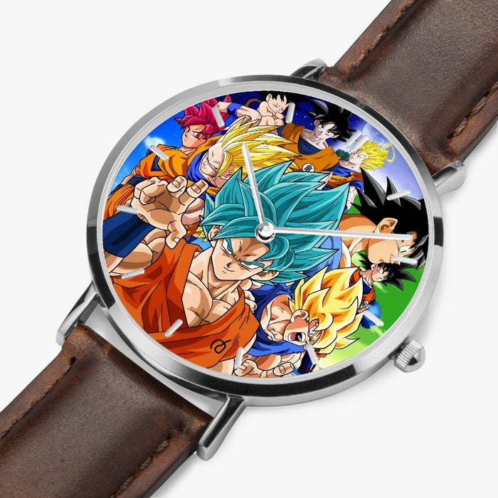 DBZ-Store Epic Goku Super Saiyan All Powerups Design Watch