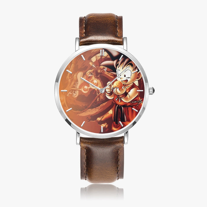 DBZ-Store Cute KId Goku with Dragon Ball Watch