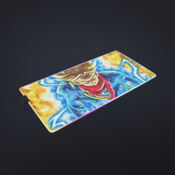 DBZ Rage Super Saiyan Trunks Portrait Unique Style cool LED  Mouse Pad