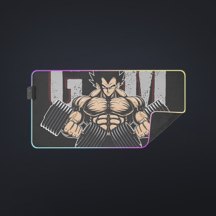 Awesome Training To Beat Goku cool LED  Mouse Pad