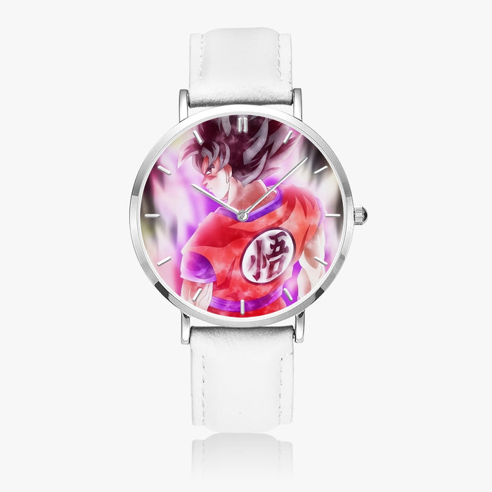 DBZ-Store Awesome Super Goku Kaioken Cool Purple Aura Watch