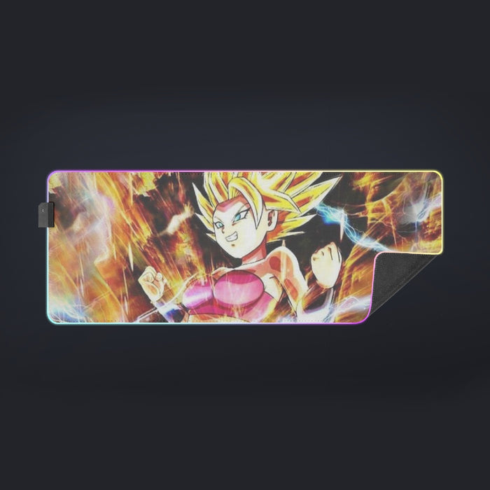 Dragon Ball Super Caulifla Super Saiyan 2 Epic Casual  cool LED Mouse Pad