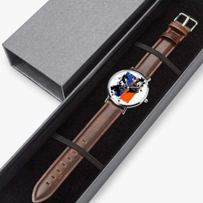 DBZ-Store Cool Red Goku And Blue Vegeta Fight Watch