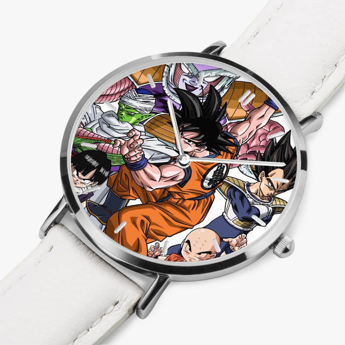 DBZ-Store Vibrant Goku Fighting Stance Gohan Piccolo Krillin Vegeta Frieza Watch