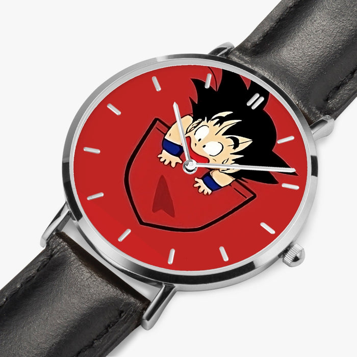 DBZ-Store Cute Goku Kid Pocket Simple Design Watch