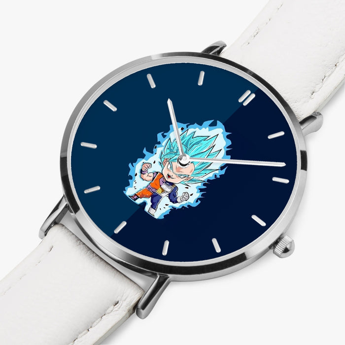 DBZ-Store Cute Goku Vegeta Chibi SSGSS God Blue Watch