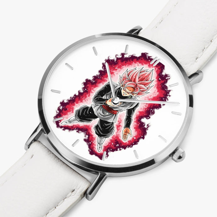 DBZ-Store Dope Super Black Goku Rose Super Saiyan 2 Grin Watch