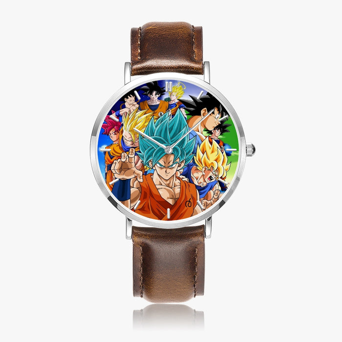 DBZ-Store Epic Goku Super Saiyan All Powerups Design Watch