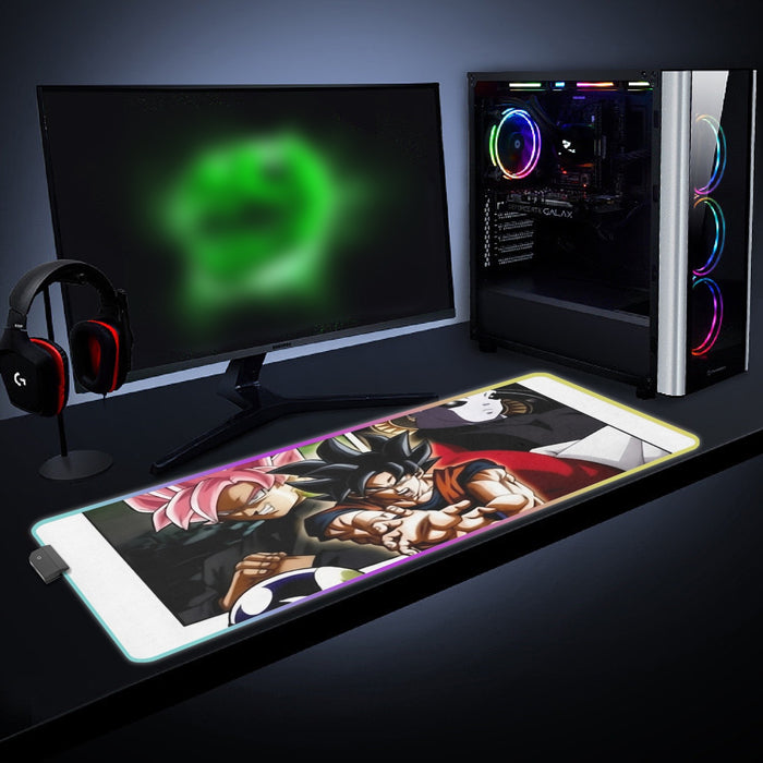 Goku Black Kamehameha Dragon Ball Z cool LED  Mouse Pad