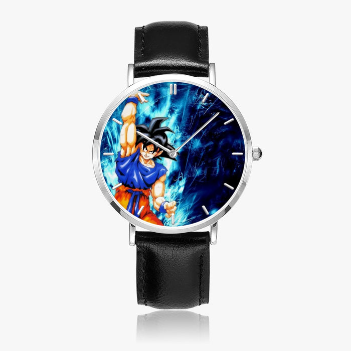 DBZ-Store Awesome Son Goku Cool Blue Aura Energy Ball Watch