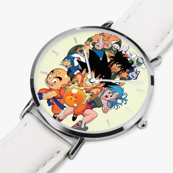 DBZ-Store Funny Kid Goku Master Roshi Bulma Krillin Chasing Dragon Ball Watch