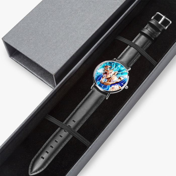 DBZ-Store Awesome Goku Blue Kaioken Powerup Watch