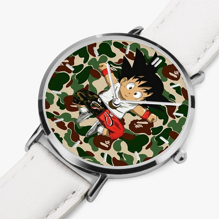 DBZ-Store Cool Jumping Kid Goku Camouflage Watch