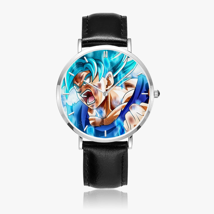 DBZ-Store Awesome Goku Blue Kaioken Powerup Watch