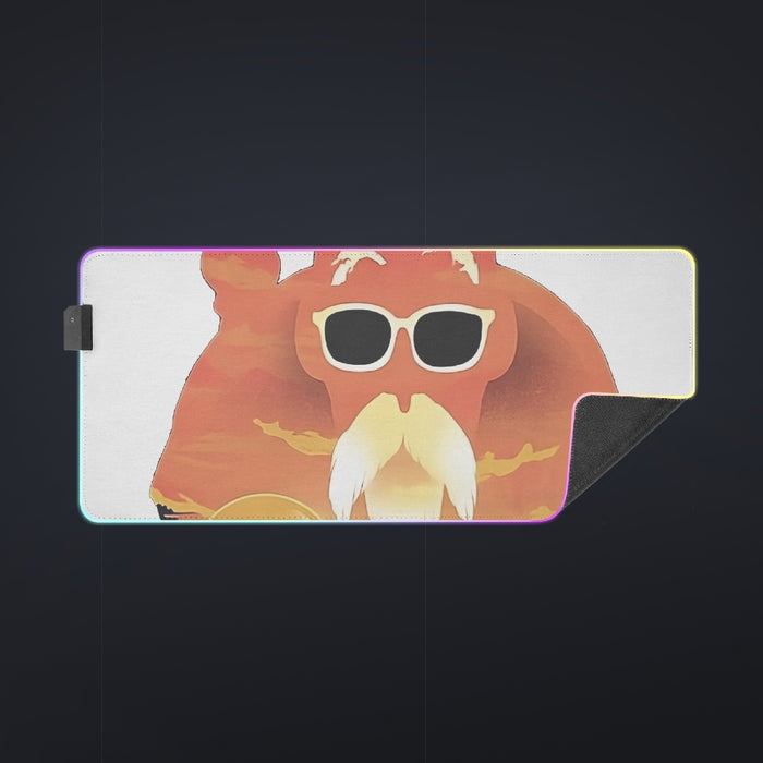 Master Roshi Sunset  cool LED  Mouse Pad