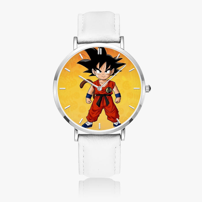 DBZ-Store Cute Young Kid Goku Yellow Graphic Watch