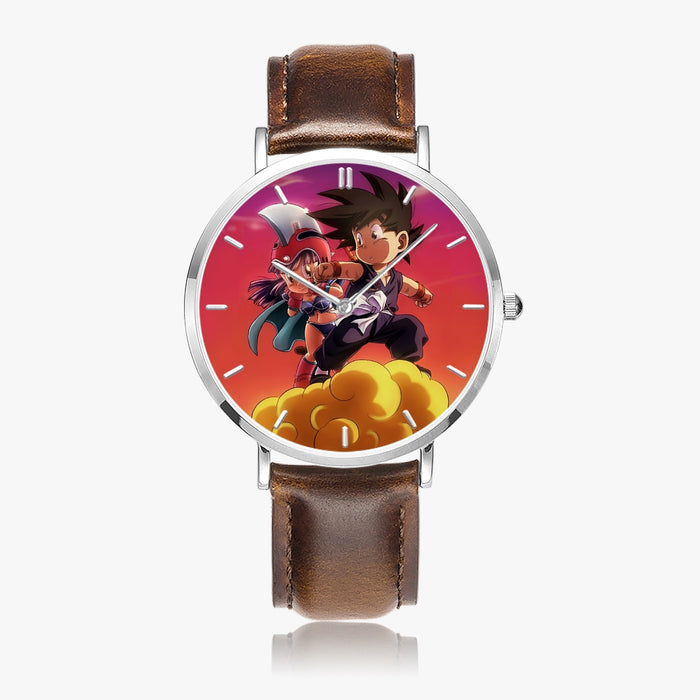 DBZ-Store Amazing Kid Goku & Chichi Flying on Golden Cloud Watch