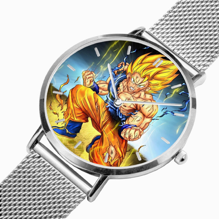 DBZ-Store Vibrant Goku Super Saiyan Thunder Power Damage Watch