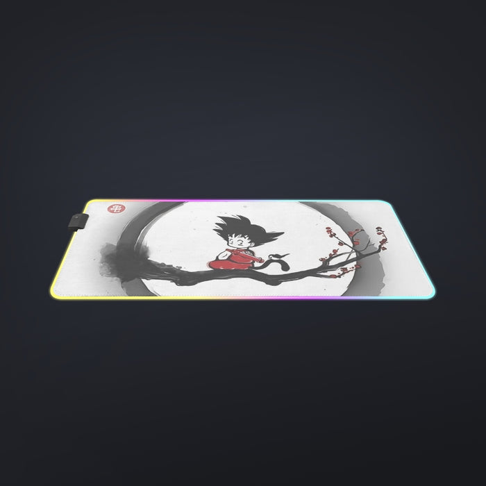 Young Goku Tee cool  LED  Mouse Pad