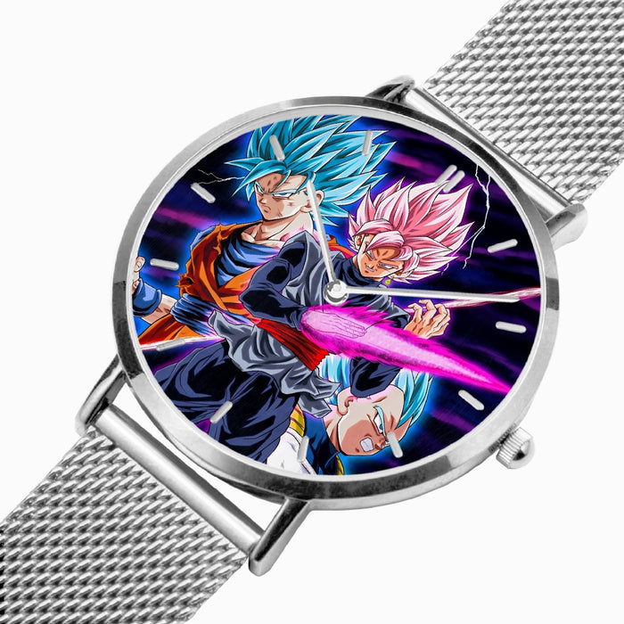 DBZ-Store Thrilling Goku 2 Goku Rose Vegeta 2 Ultra Instinct Watch