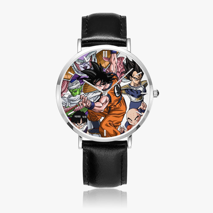 DBZ-Store Vibrant Goku Fighting Stance Gohan Piccolo Krillin Vegeta Frieza Watch