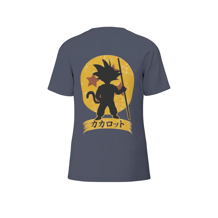Kid Goku Vintage Navy T-Shirt