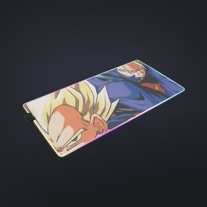 Dragon Ball Goku Vegeta Trunks Super Saiyan Power Heroes Cool Trending Design cool LED Mouse Pad