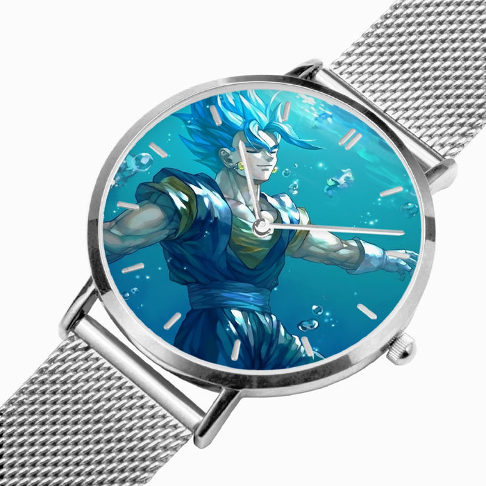 DBZ-Store Chill Relax Gogeta Ocean Blue Saiyan SSGSS Watch