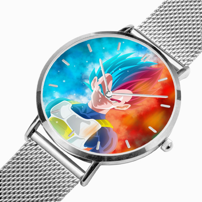 DBZ-Store Cool Vegeta Super Saiyan God Blue SSGSS Portraits Watch