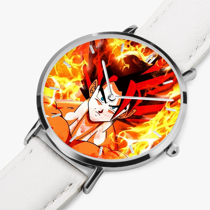 DBZ-Store Fire Goku Super Saiyan Rose Flaming Watch