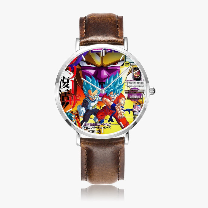 DBZ-Store Hype Golden Frieza Super Saiyan God Goku Vegeta Blue Watch