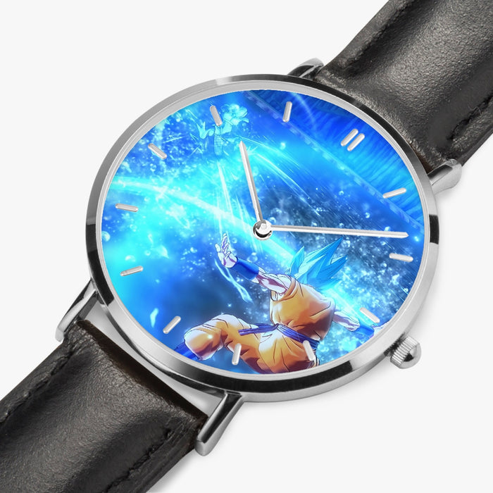 DBZ-Store Epic Goku SSGSS Saiyan God Blue Aura Watch