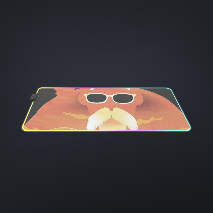 Master Roshi Sunset  cool LED  Mouse Pad