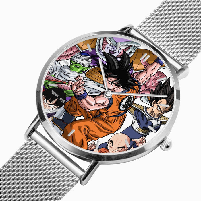 DBZ-Store Vibrant Goku Fighting Stance Gohan Piccolo Krillin Vegeta Frieza Watch