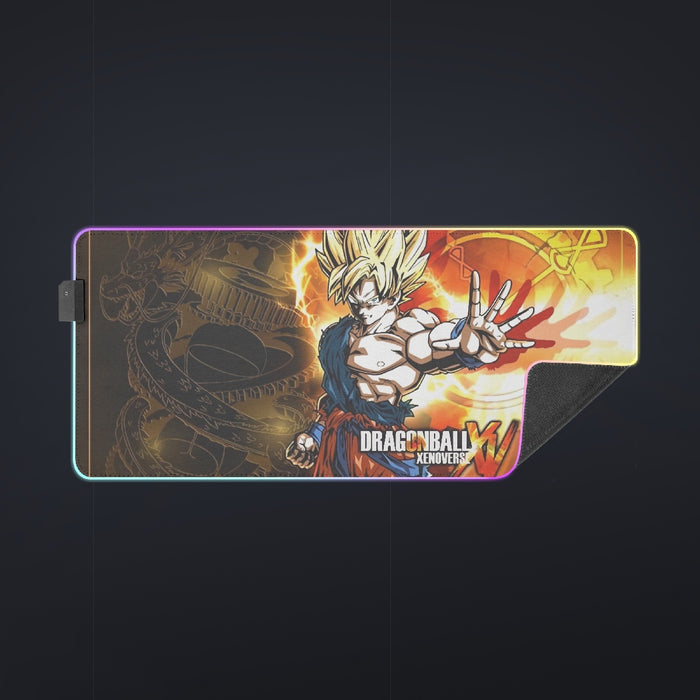 Dragon Ball Xenoverse cool  LED  Mouse Pad