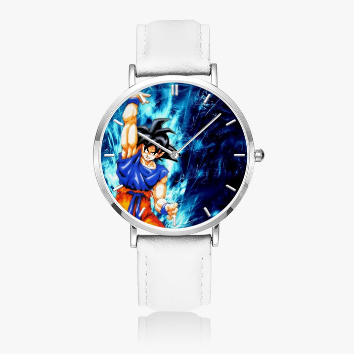 DBZ-Store Awesome Son Goku Cool Blue Aura Energy Ball Watch